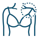 Bra lines icon